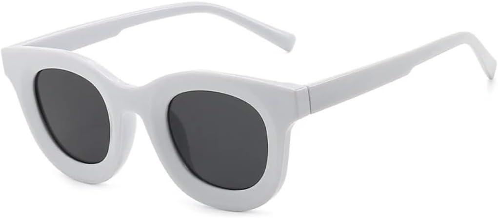 Винтажные роскошные солнцезащитные очки в маленькой круглой оправе для женщин, дорожные очки для вождения, мужские солнцезащитные очки с защитой от УФ-излучения UV400 VVTWSSW, White Gray
Винтажные роскошные солнцезащитные очки в маленькой круглой оправе для женщин, дорожные очки для вождения, мужские солнцезащитные очки с защитой от УФ-излучения UV400 VVTWSSW, White Gray