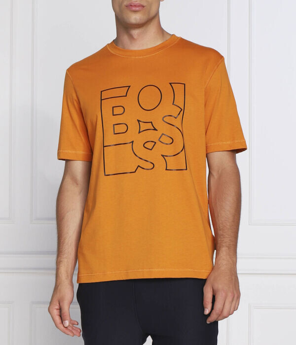 Футболка мужская Boss Orange свободного кроя с принтом, оранжевый
Футболка мужская Boss Orange свободного кроя с принтом, оранжевый