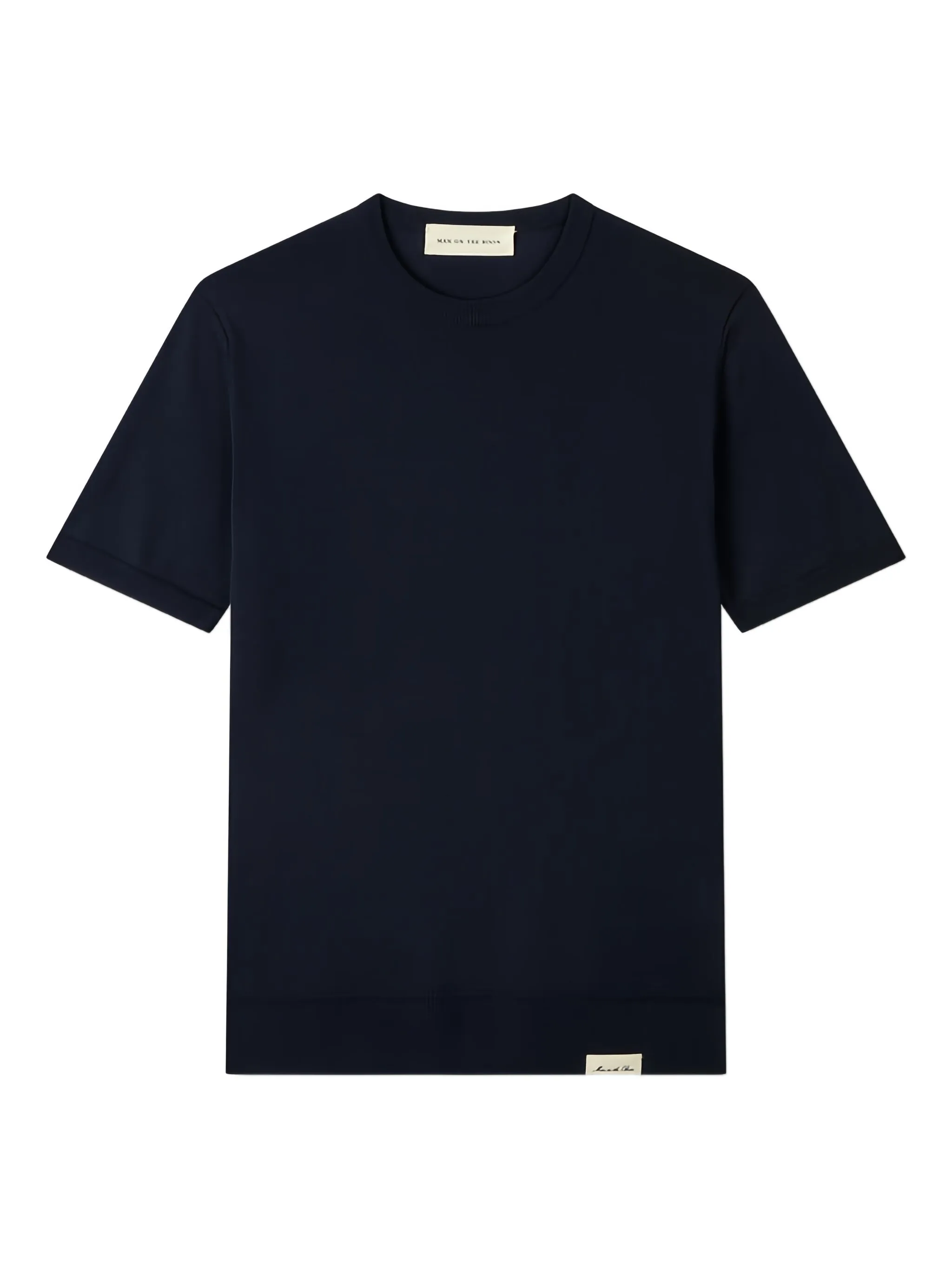 Топ с круглым вырезом и короткими рукавами Man On The Boon., синий
Топ с круглым вырезом и короткими рукавами Man On The Boon., синий