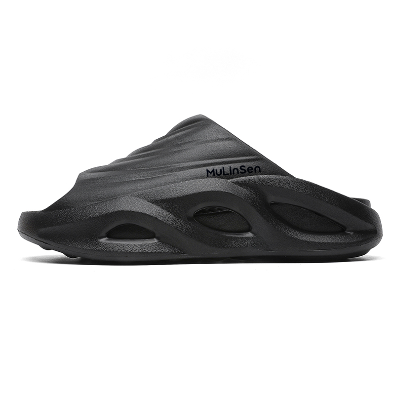 Mulinsen EVA нескользящие износостойкие шлепанцы унисекс - полностью черные, цвет All Black
Mulinsen EVA нескользящие износостойкие шлепанцы унисекс - полностью черные, цвет All Black
