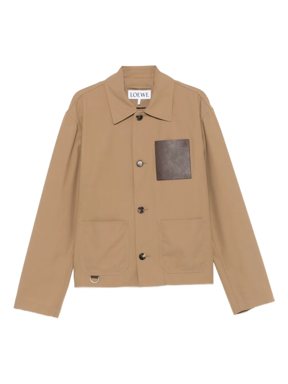 Куртка с тиснением Anagram LOEWE, коричневый
Куртка с тиснением Anagram LOEWE, коричневый