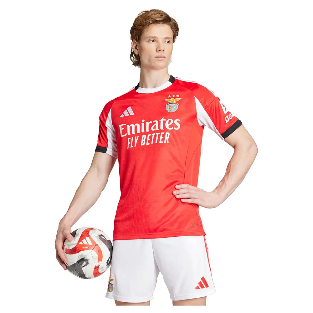 Футболка с коротким рукавом adidas Benfica 25/26 home, оранжевый 
Футболка с коротким рукавом adidas Benfica 25/26 home, оранжевый