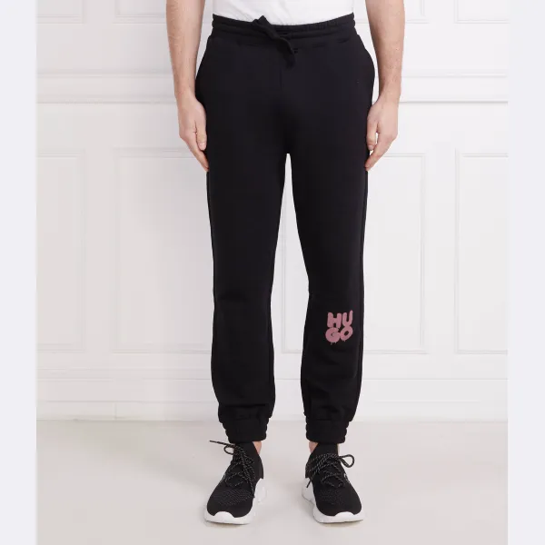 Спортивные брюки даджама стандартного кроя Hugo, черный
Спортивные брюки даджама стандартного кроя Hugo, черный