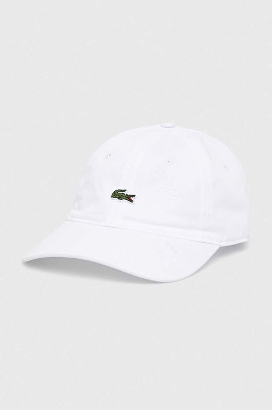 Хлопковая бейсболка Lacoste, белый
Хлопковая бейсболка Lacoste, белый