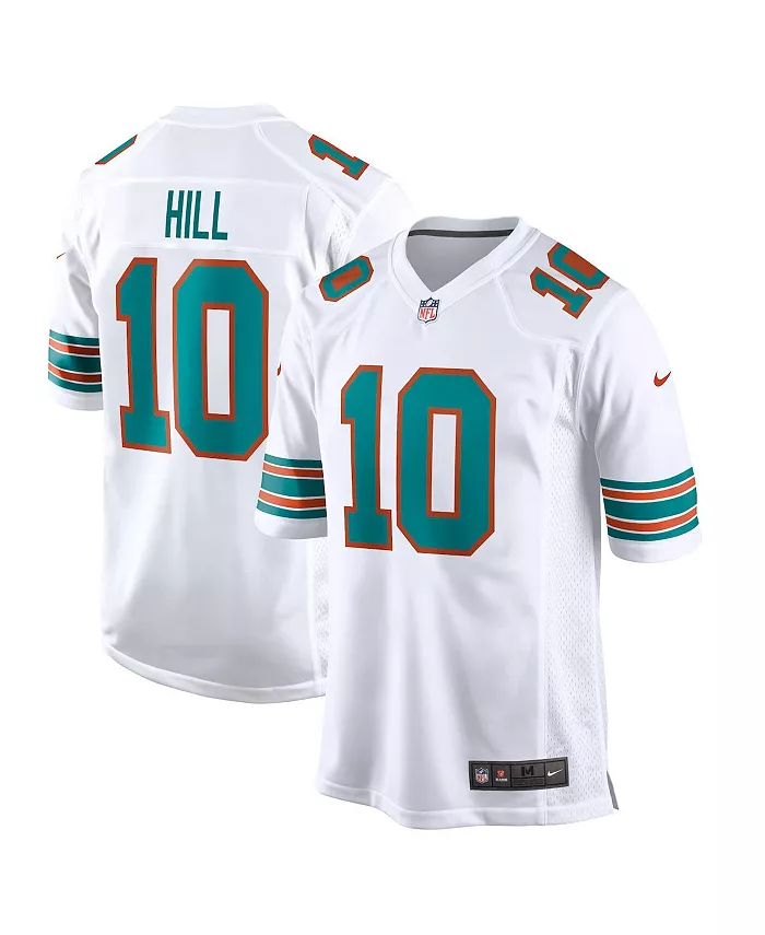 Мужская игровая футболка Tyreek Hill Miami Dolphins Nike, белый
Мужская игровая футболка Tyreek Hill Miami Dolphins Nike, белый