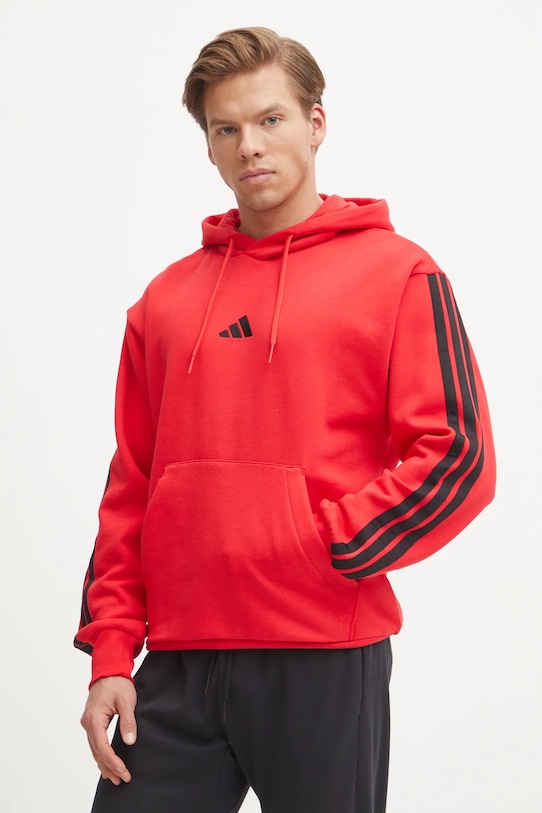Толстовка Essentials Adidas, красный 
Толстовка Essentials Adidas, красный