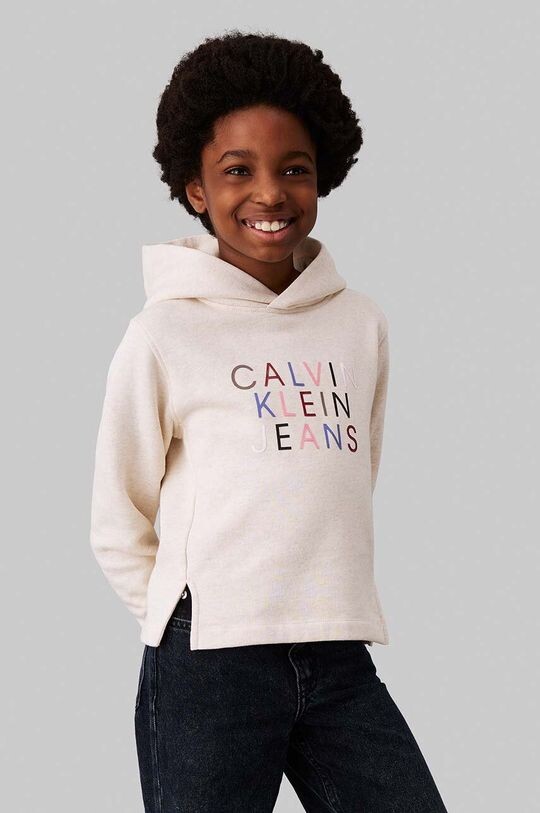 Детская толстовка Calvin Klein Jeans, бежевый
Детская толстовка Calvin Klein Jeans, бежевый