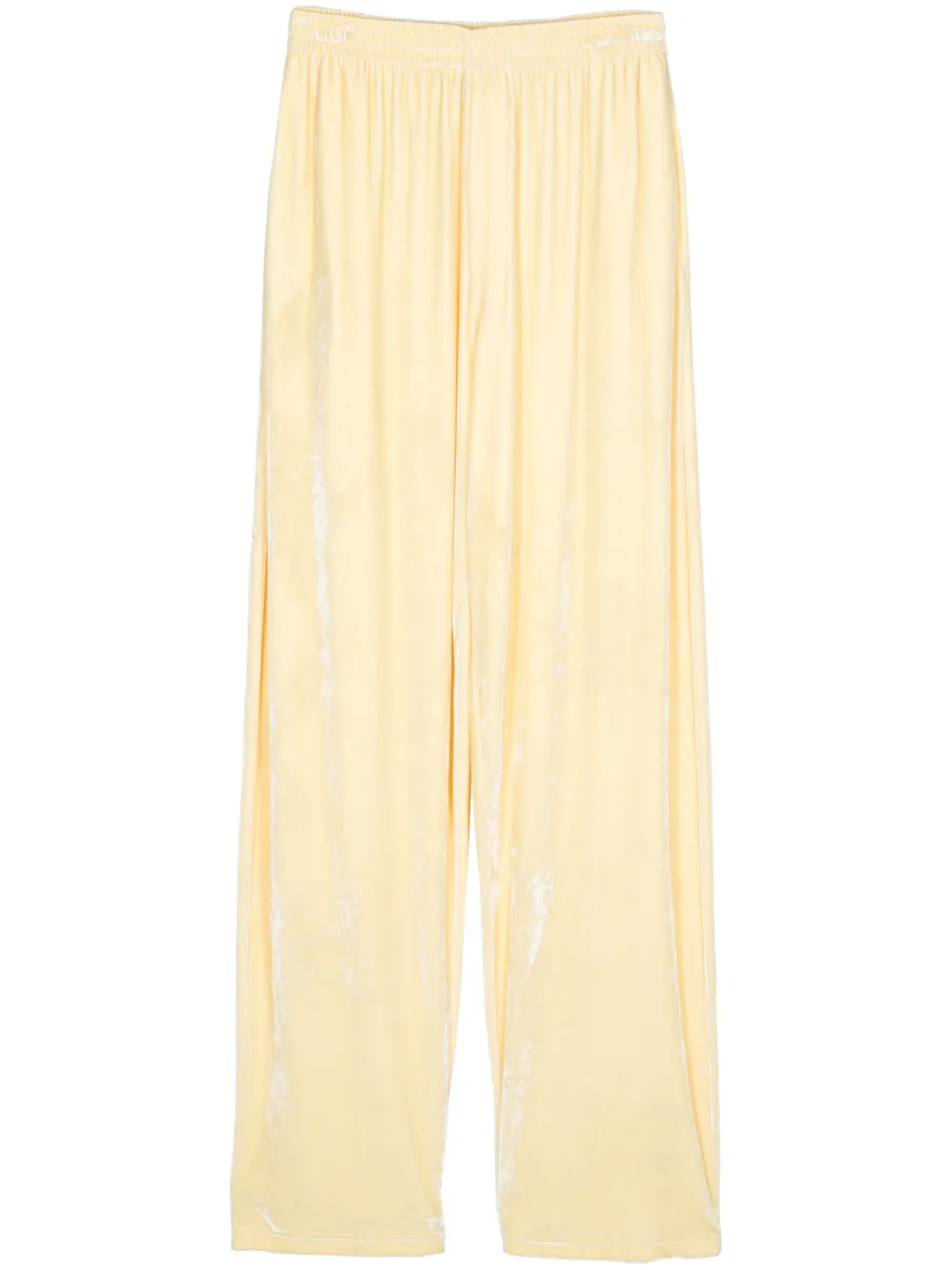 Бархатные брюки прямого кроя BALENCIAGA, желтый
Бархатные брюки прямого кроя BALENCIAGA, желтый