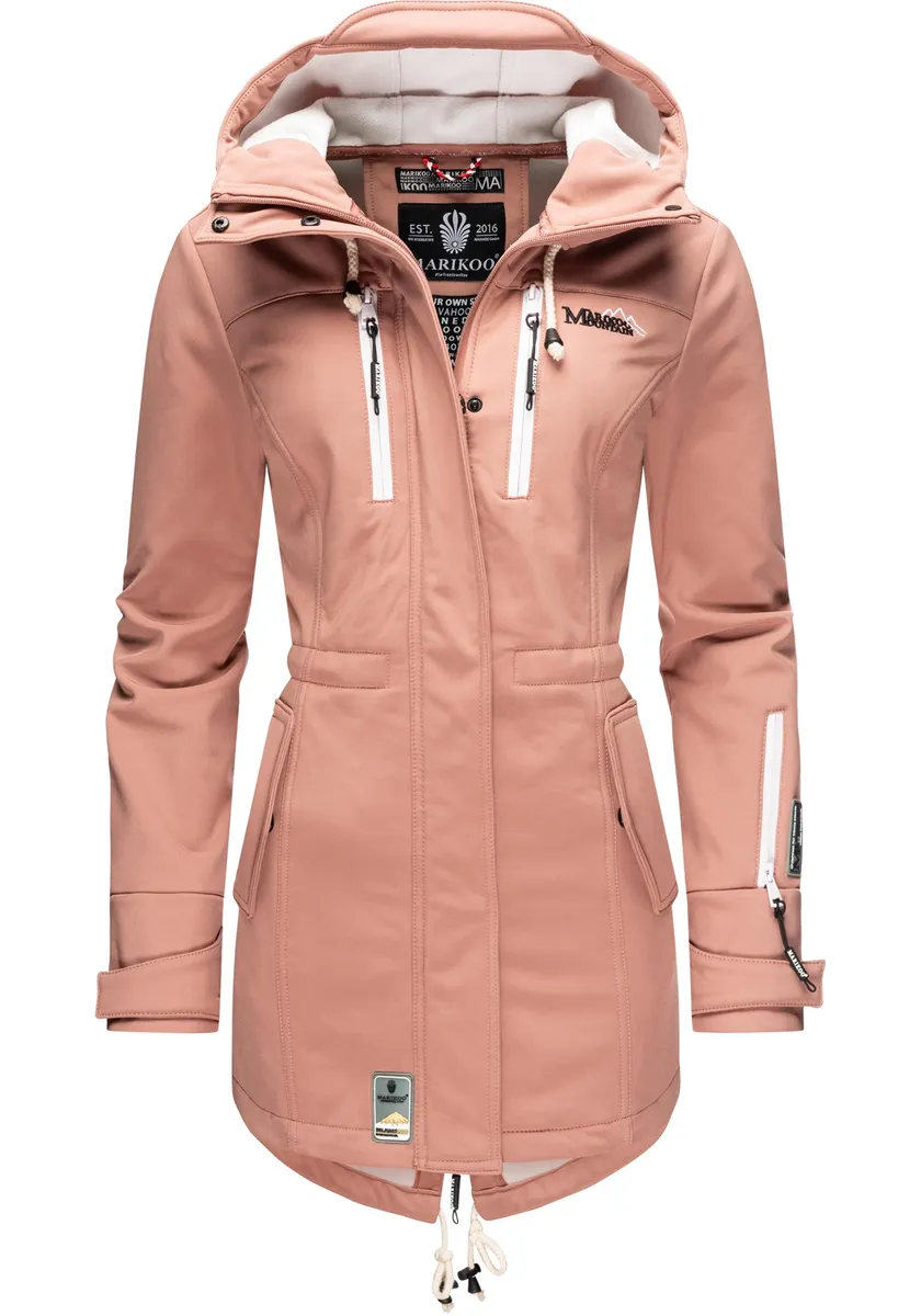 Функциональное пальто Marikoo "Zimtzicke", спортивная парка из софтшелла с капюшоном, розовый
Функциональное пальто Marikoo "Zimtzicke", спортивная парка из софтшелла с капюшоном, розовый