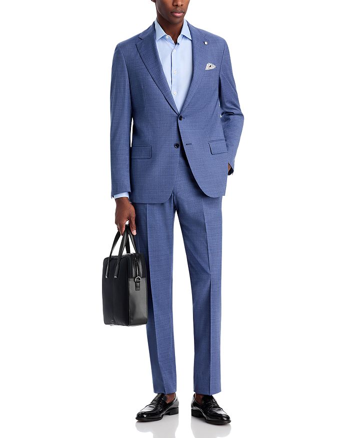 Тональный костюм в клетку New York Fit Hart Schaffner Marx, синий
Тональный костюм в клетку New York Fit Hart Schaffner Marx, синий