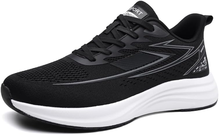 Мужские кроссовки с сеткой, дышащие, повседневные, на шнуровке, с толстой подошвой и легким носком, подходят для ежедневной носки, прогулок и тенниса Igzbibg, черный
Мужские кроссовки с сеткой, дышащие, повседневные, на шнуровке, с толстой подошвой и легким носком, подходят для ежедневной носки, прогулок и тенниса Igzbibg, черный