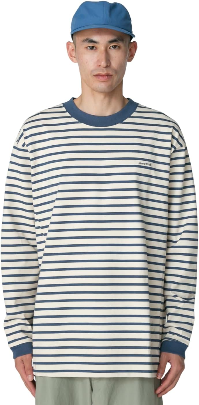 Футболка с длинными рукавами Snow Peak из плотной хлопковой ткани с каймой SW-25SU204 (футболка с длинными рукавами, сшитая по фигуре), синий
Футболка с длинными рукавами Snow Peak из плотной хлопковой ткани с каймой SW-25SU204 (футболка с длинными рукавами, сшитая по фигуре), синий