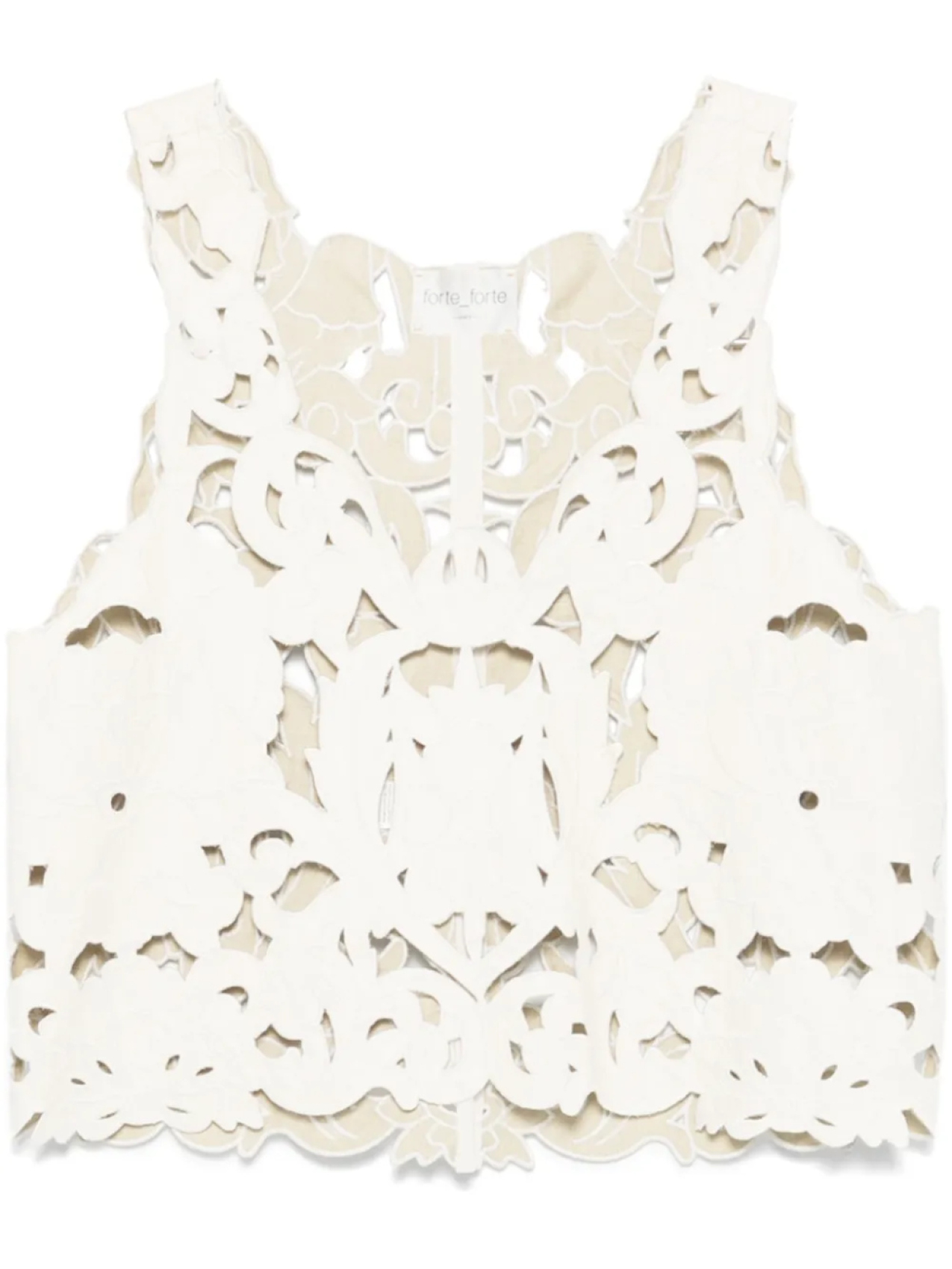 Топ с цветочным узором Forte Forte, нейтральный
Топ с цветочным узором Forte Forte, нейтральный
