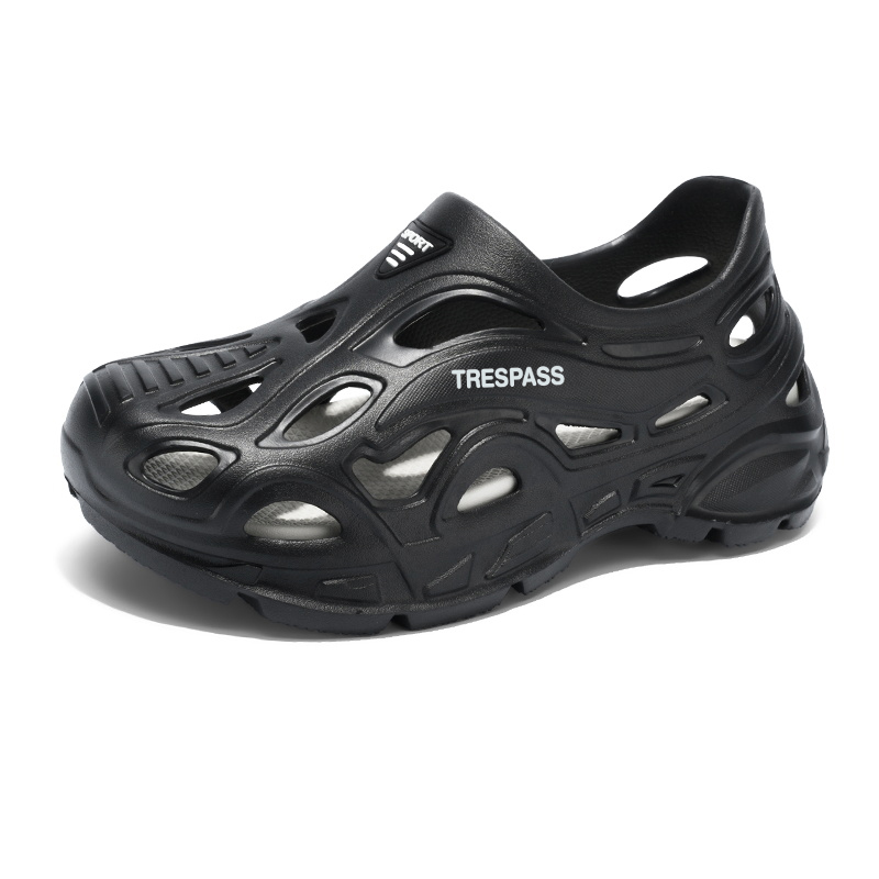 TRESPASS Клоги мужские черно-белые, цвет Black White
TRESPASS Клоги мужские черно-белые, цвет Black White