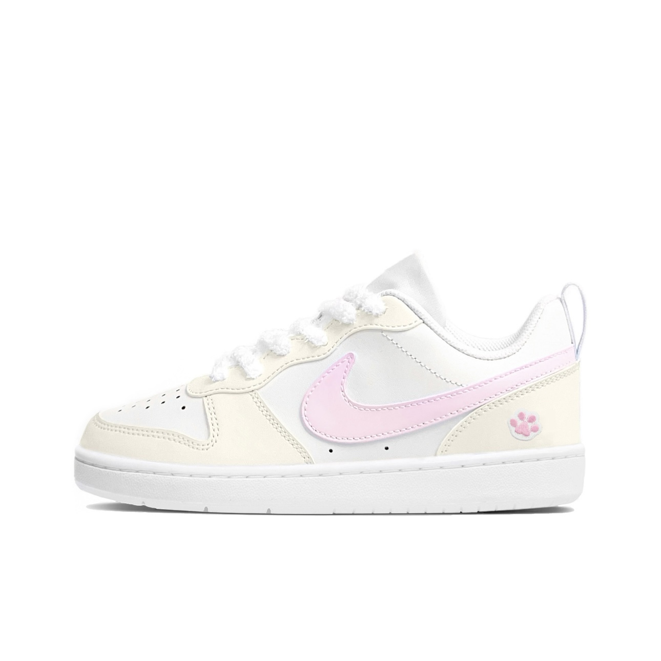 Детские кроссовки для скейтбординга Court Borough Cherry Blossom Cat Paw с амортизацией, износостойкие, низкие, для подростков Nike, белый/розовый
Детские кроссовки для скейтбординга Court Borough Cherry Blossom Cat Paw с амортизацией, износостойкие, низкие, для подростков Nike, белый/розовый