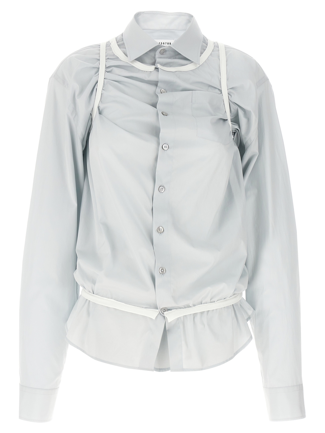 Многослойная рубашка MAISON MARGIELA, голубой
Многослойная рубашка MAISON MARGIELA, голубой