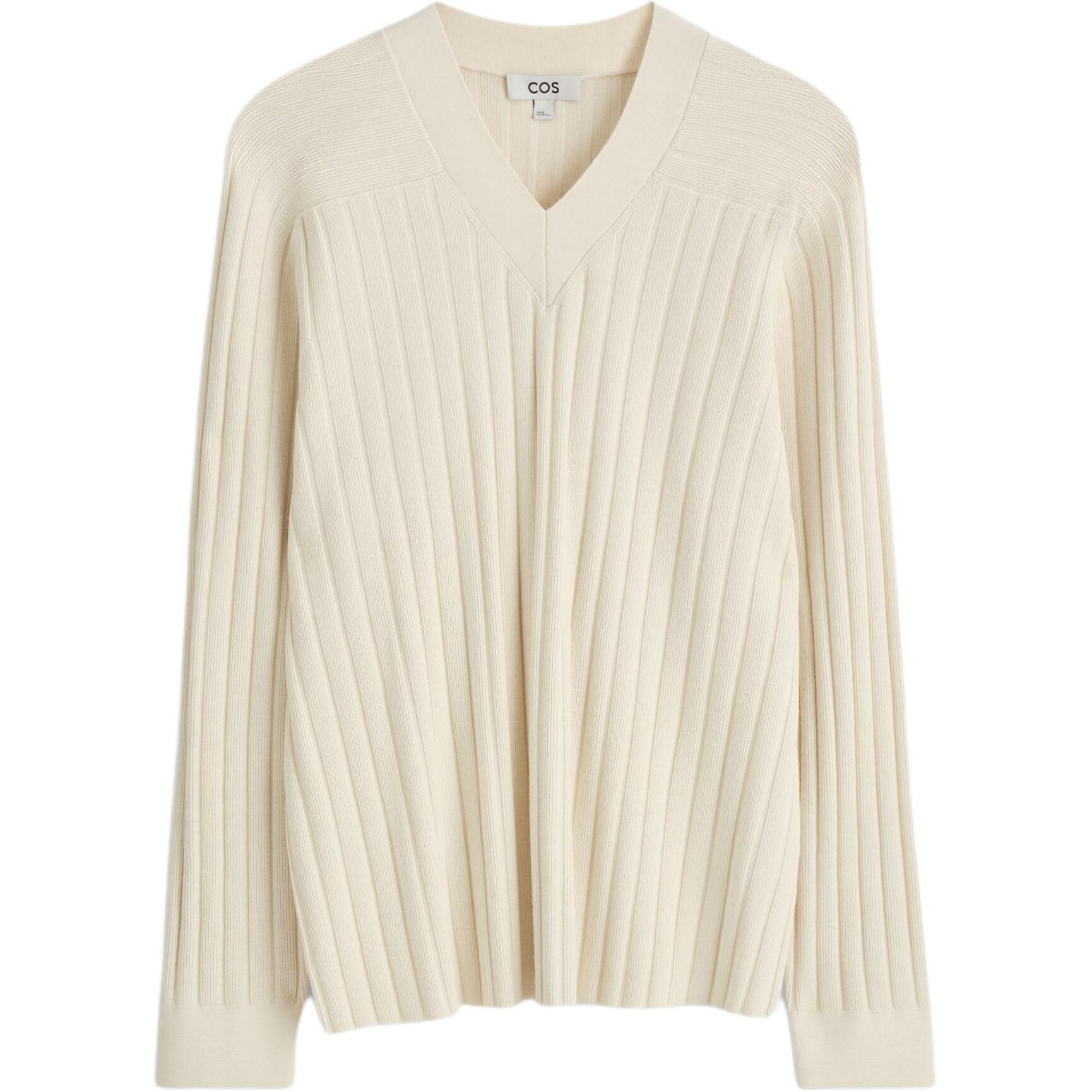 COS Свитер мужской кремово-белый
COS Свитер мужской кремово-белый