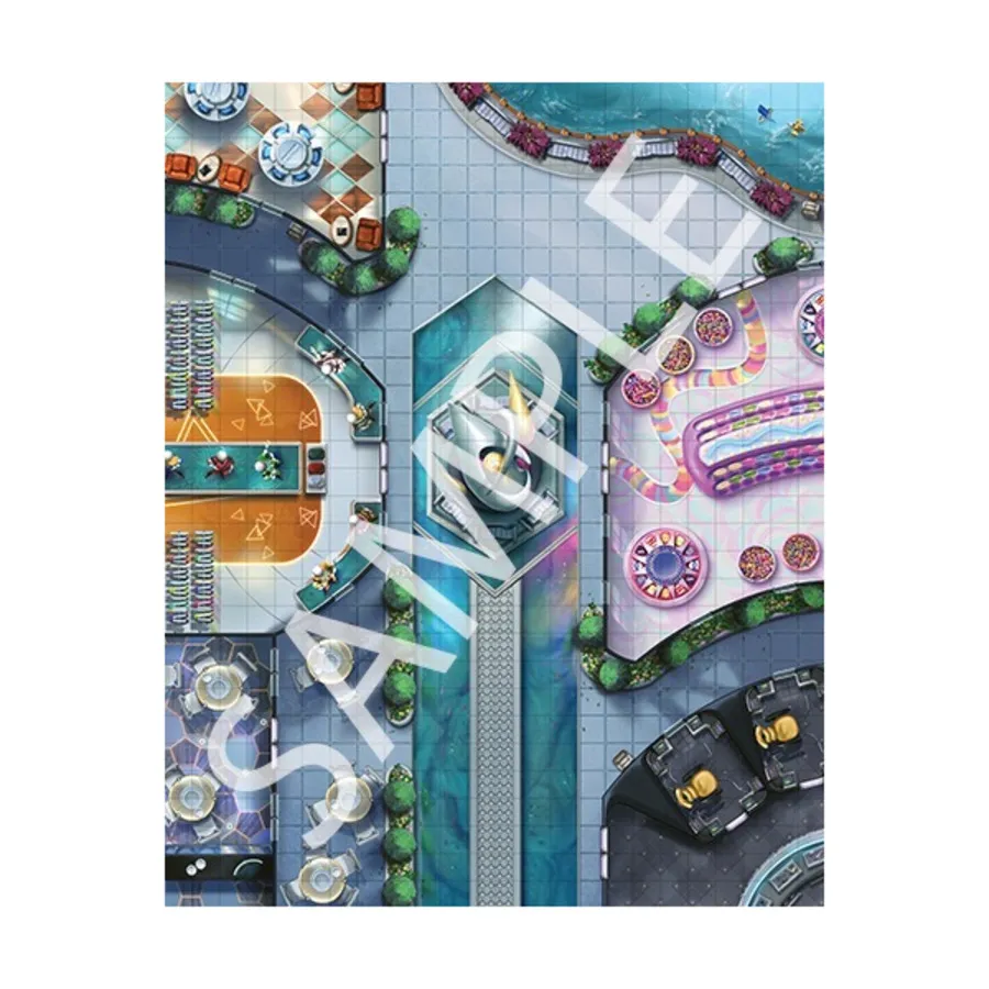 Флип-мат - Набережная космической станции, Starfinder Campaign Setting - Flip-Mats & Map Folios
Флип-мат - Набережная космической станции, Starfinder Campaign Setting - Flip-Mats & Map Folios