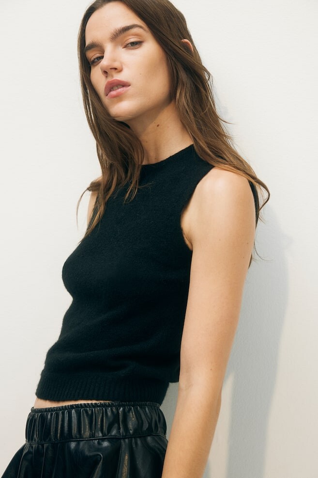 Свитер жилет H&M, черный
Свитер жилет H&M, черный