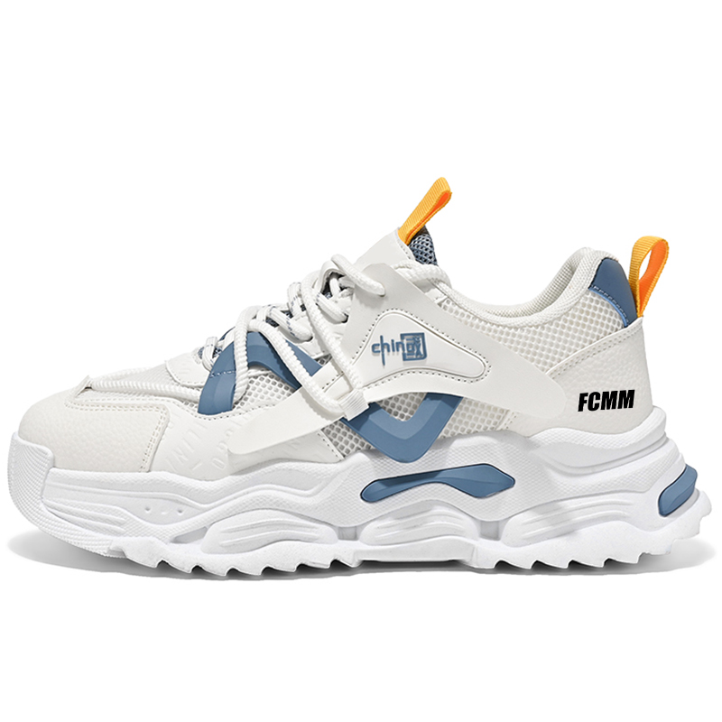 Противоскользящие и износостойкие дышащие низкие массивные кроссовки для мужчин FCMM, White Black
Противоскользящие и износостойкие дышащие низкие массивные кроссовки для мужчин FCMM, White Black