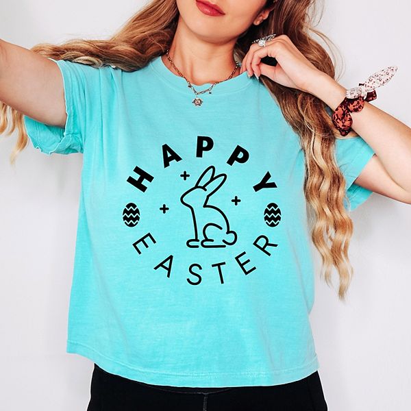 Футболка Happy Easter Eggs Boxy Crop Top Simply Sage Market, Chalky Mint
Футболка Happy Easter Eggs Boxy Crop Top Simply Sage Market, Chalky Mint