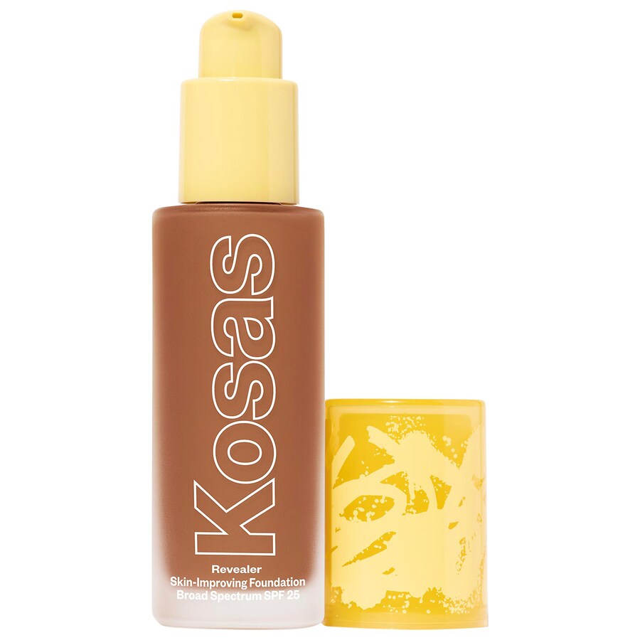 Тональный крем Revealer Skin-Improving Foundation SPF 25 с гиалуроновой кислотой и ниацинамидом Kosas, 1 oz /30 mL, Medium Deep Neutral Warm 340
Тональный крем Revealer Skin-Improving Foundation SPF 25 с гиалуроновой кислотой и ниацинамидом Kosas, 1 oz /30 mL, Medium Deep Neutral Warm 340