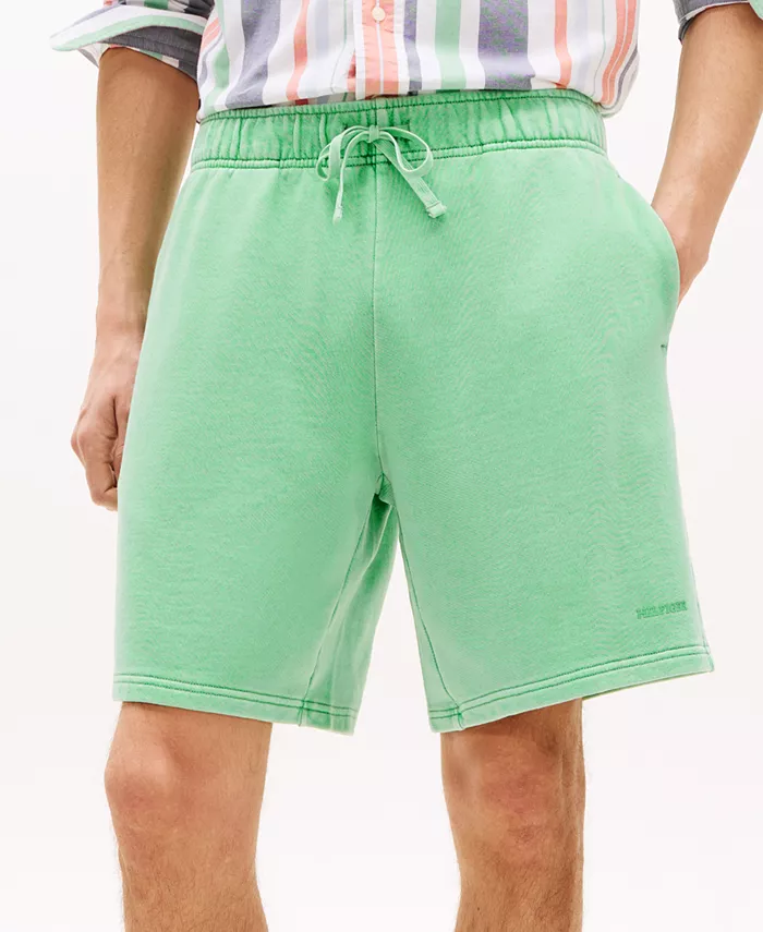 Мужские шорты из футера свободного кроя Tommy Hilfiger, зеленый
Мужские шорты из футера свободного кроя Tommy Hilfiger, зеленый
