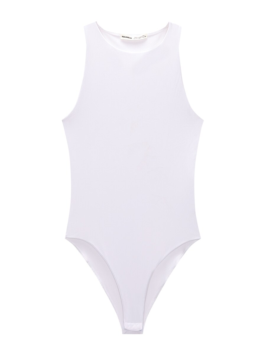 Боди-рубашка Pull&Bear, белый
Боди-рубашка Pull&Bear, белый