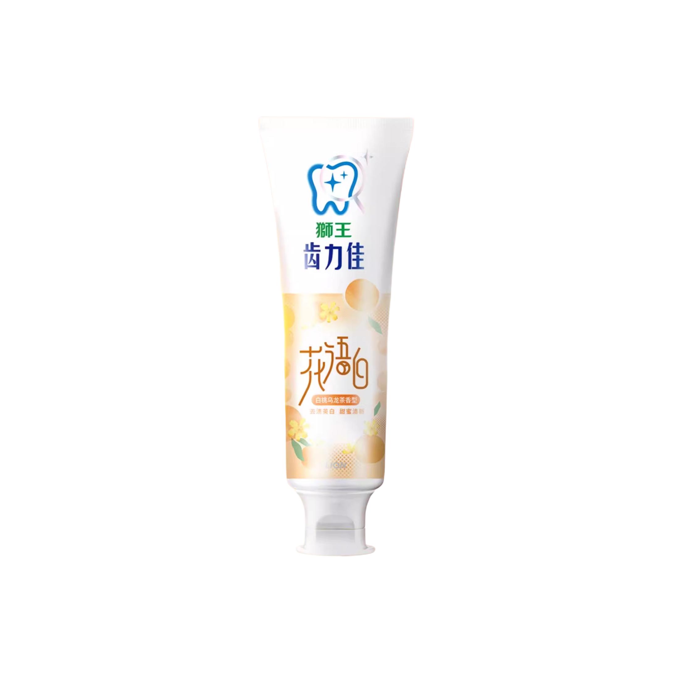 LION Зубная паста White Peach Oolong очищение, свежесть дыхания, уход за деснами White Peach 90г/90г*2
LION Зубная паста White Peach Oolong очищение, свежесть дыхания, уход за деснами White Peach 90г/90г*2