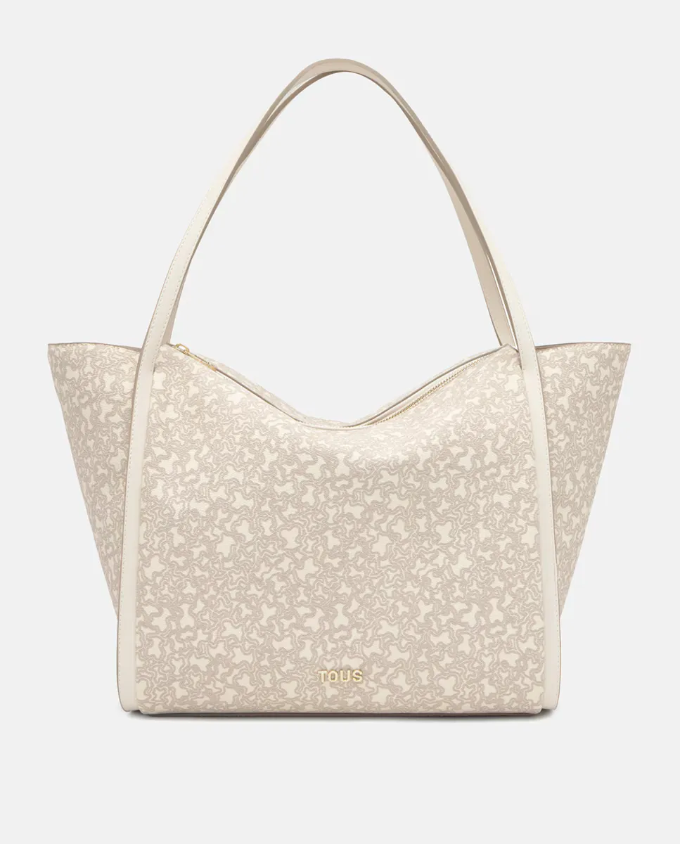 Большая сумка-тоут с застежкой-застежкой Tous, бежевый
Большая сумка-тоут с застежкой-застежкой Tous, бежевый