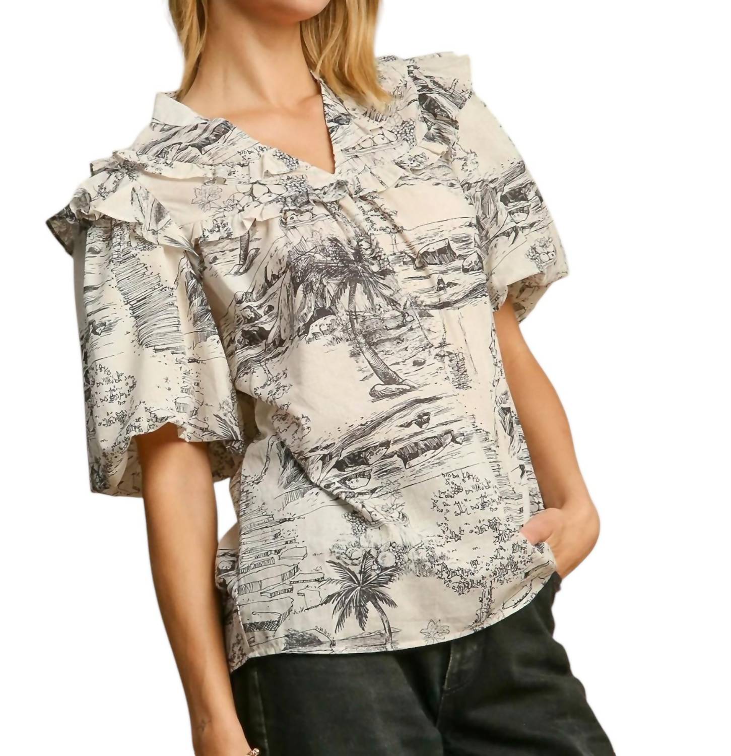 Топ Ace Of Spades черного цвета umgee
Топ Ace Of Spades черного цвета umgee