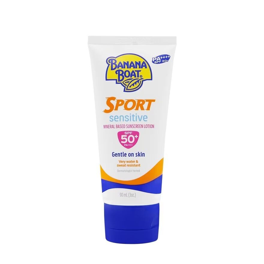 Banana Boat Sport Sensitive Солнцезащитный лосьон на минеральной основе SPF50+ PA++++ 90 мл, White-Orange
Banana Boat Sport Sensitive Солнцезащитный лосьон на минеральной основе SPF50+ PA++++ 90 мл, White-Orange