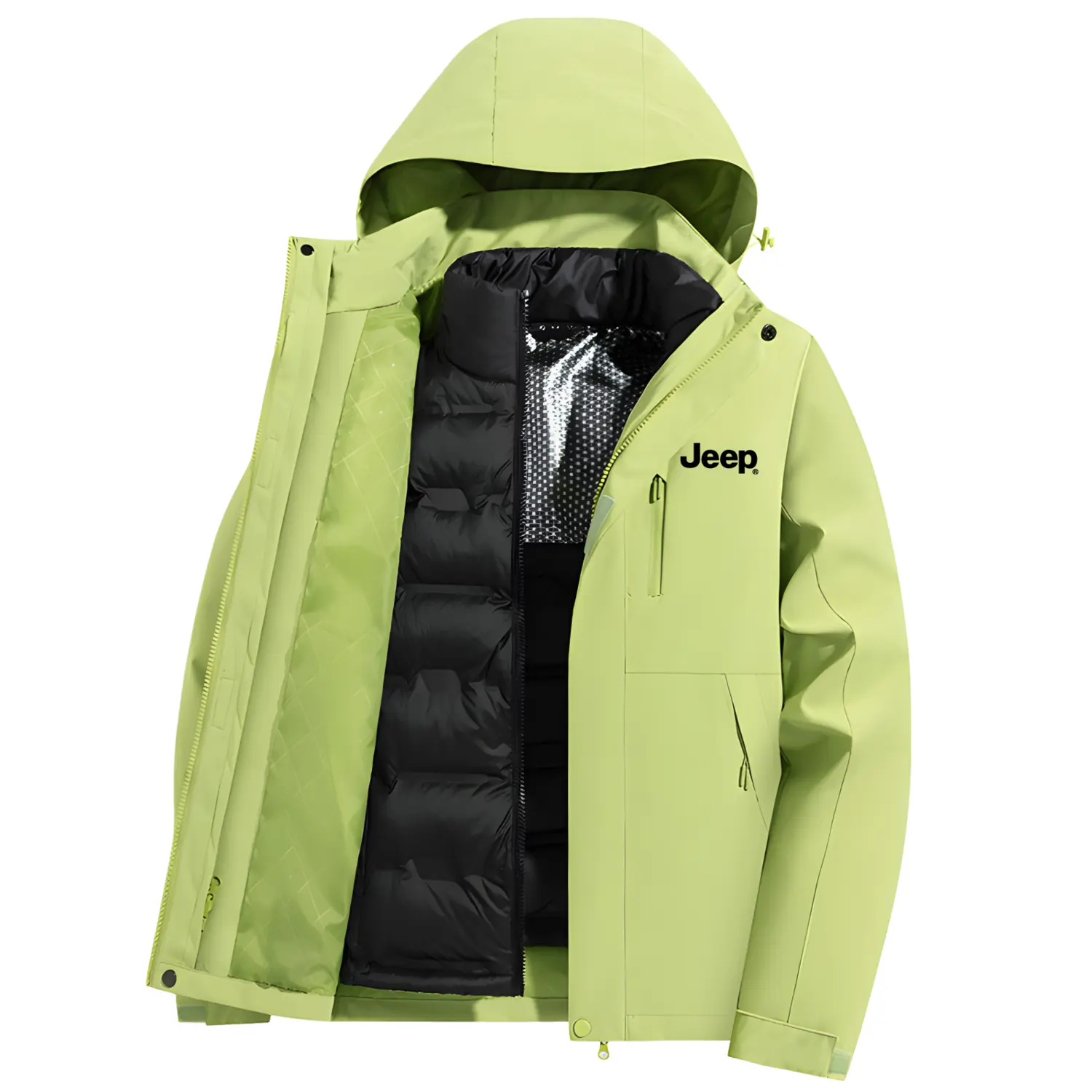 Jeep Куртка Unisex, Olive Green (3-in-1 Down Liner)
Jeep Куртка Unisex, Olive Green (3-in-1 Down Liner)