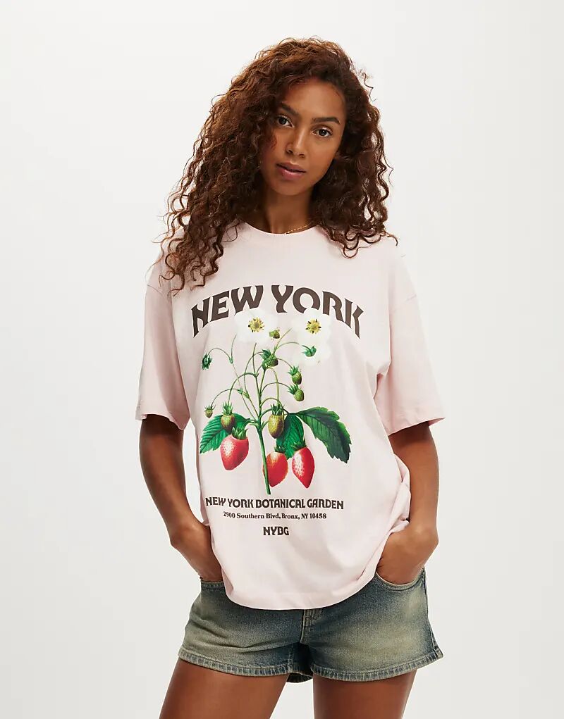 Футболка свободного кроя Cotton On The lcn розового цвета с графическим принтом Cotton On
Футболка свободного кроя Cotton On The lcn розового цвета с графическим принтом Cotton On