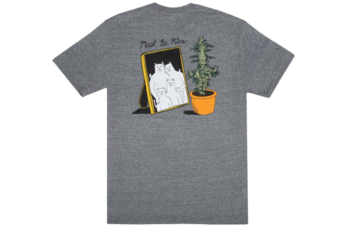 Футболка прямая Unisex Gray RIPNDIP
Футболка прямая Unisex Gray RIPNDIP