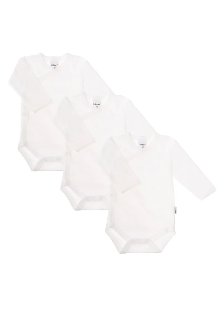 Боди Liliput "uni white", с практичной планкой на кнопках, белый
Боди Liliput "uni white", с практичной планкой на кнопках, белый