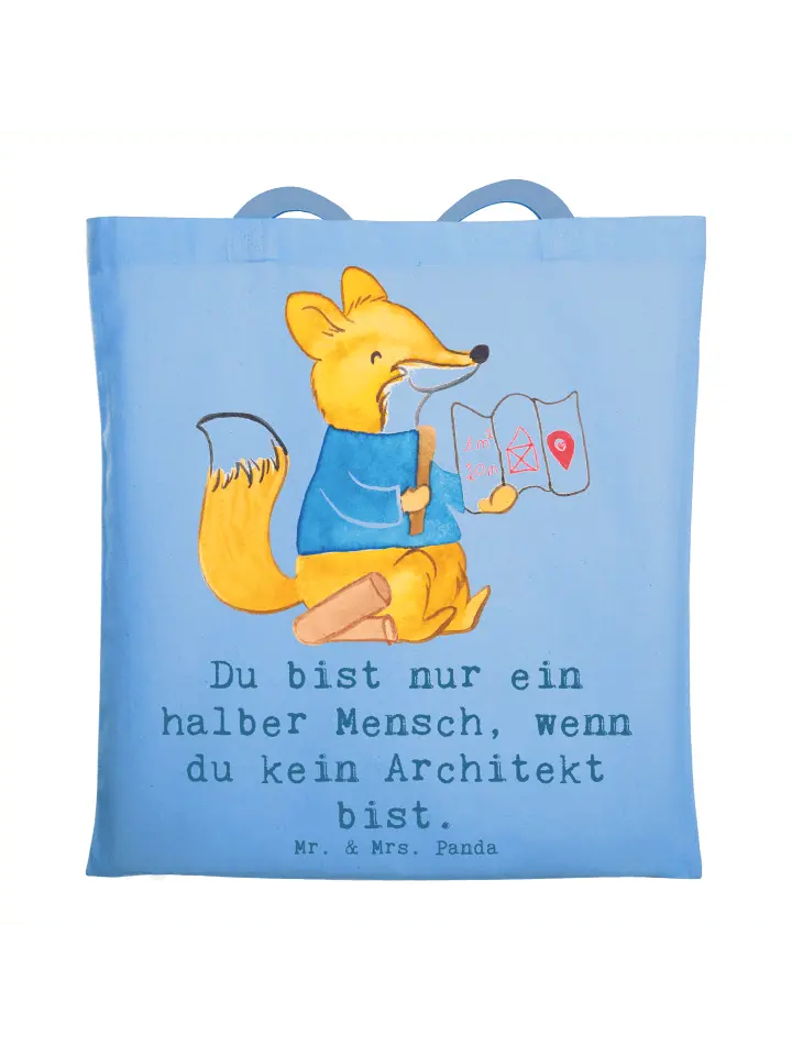 Сумка для переноски Mr & Mrs Panda Architekt Herz, небесно-синий
Сумка для переноски Mr & Mrs Panda Architekt Herz, небесно-синий