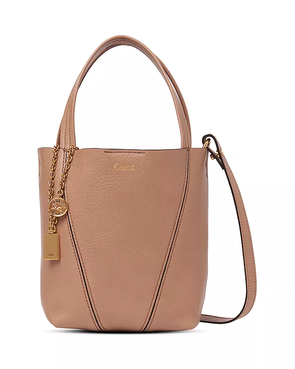 Небольшая кожаная сумка-шоппер Chloé, розовый
Небольшая кожаная сумка-шоппер Chloé, розовый