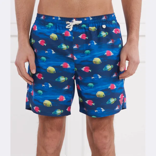 Купальные шорты стандартного кроя Guess, синий
Купальные шорты стандартного кроя Guess, синий