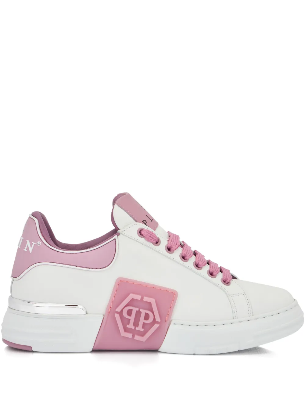 Кроссовки Phantom Kick$ с логотипом Philipp Plein, белый
Кроссовки Phantom Kick$ с логотипом Philipp Plein, белый