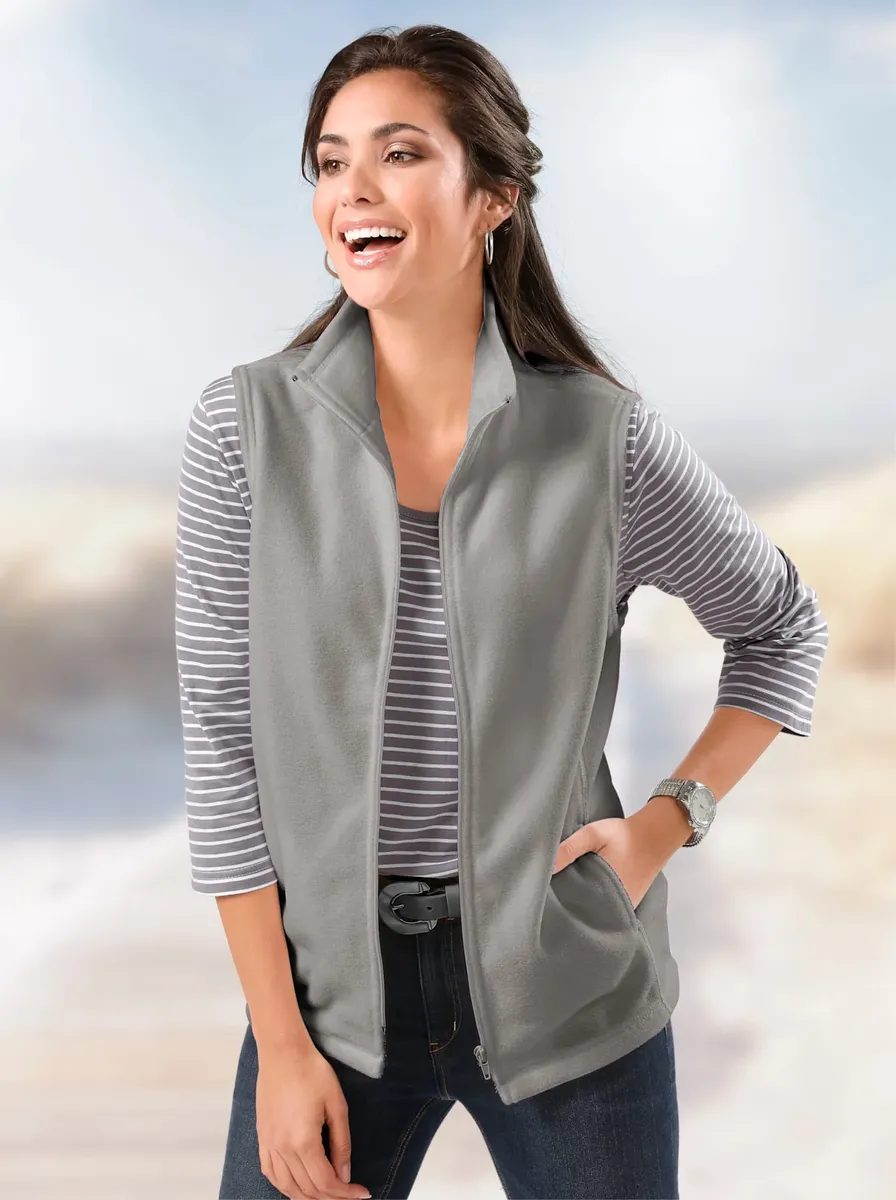 Флисовый жилет Classic Basics, серый
Флисовый жилет Classic Basics, серый