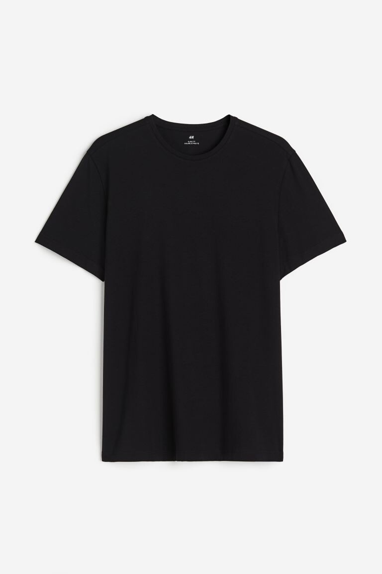 Футболка H&M Slim Fit, черный
Футболка H&M Slim Fit, черный