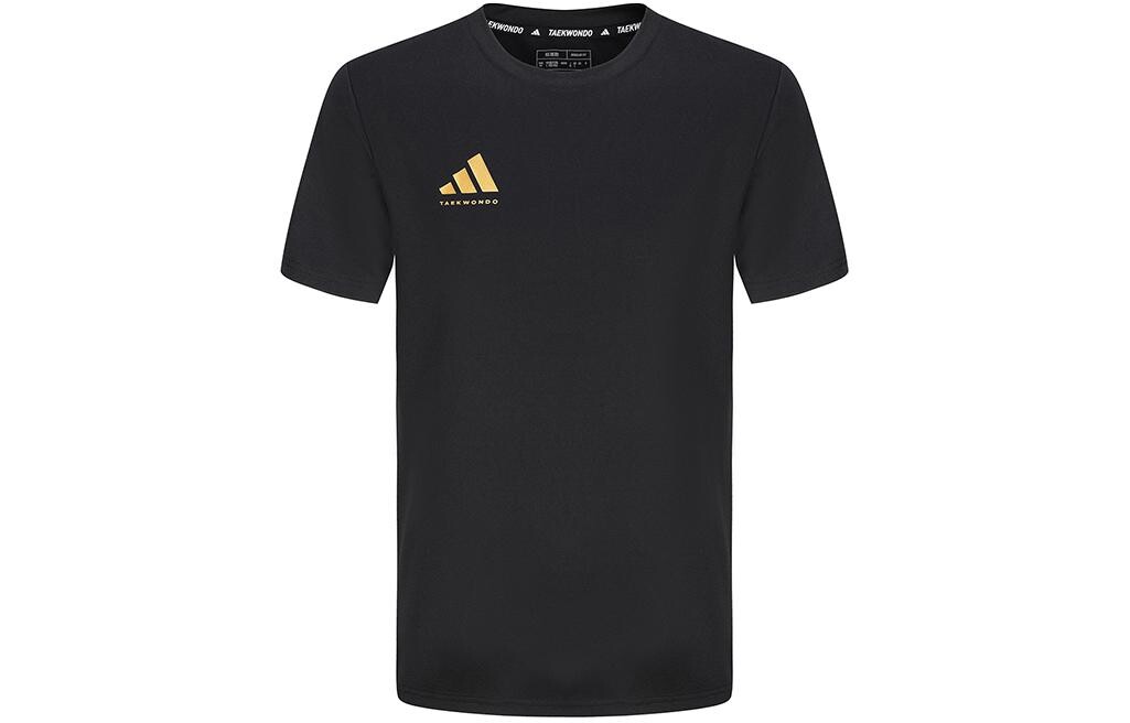 Футболка унисекс черная/золотая Adidas, черный
Футболка унисекс черная/золотая Adidas, черный