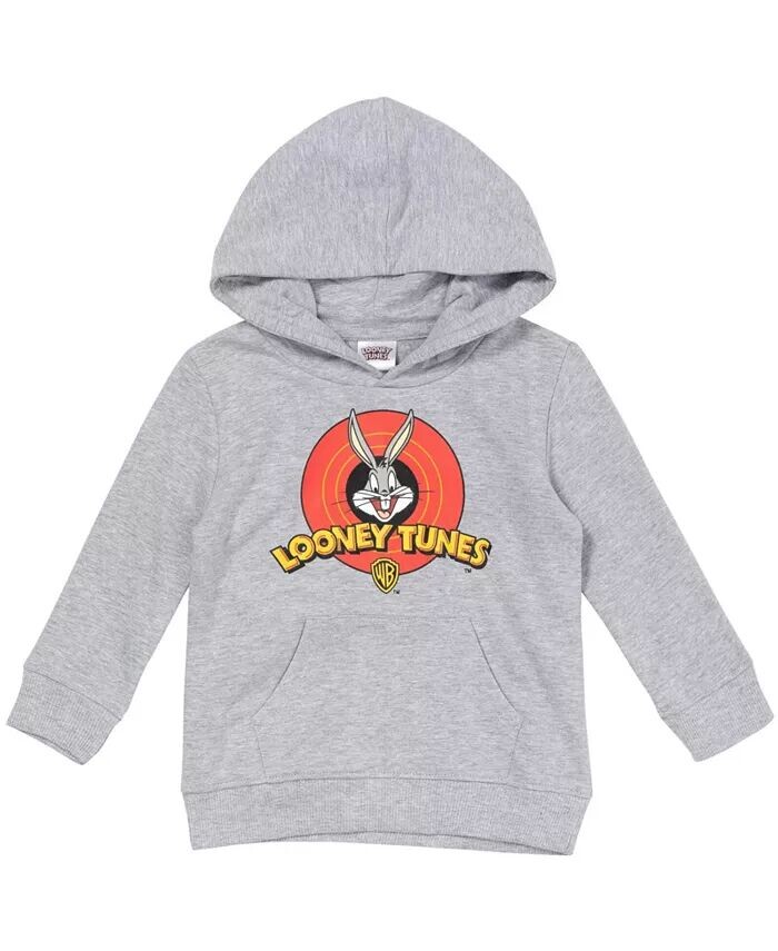 Модный флисовый пуловер с капюшоном Buggs Bunny для мальчиков для малышей Looney Tunes, серый
Модный флисовый пуловер с капюшоном Buggs Bunny для мальчиков для малышей Looney Tunes, серый