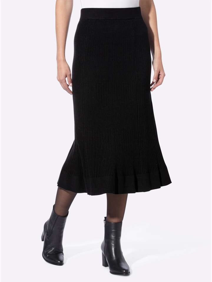 Юбка до колена Heine, черный
Юбка до колена Heine, черный