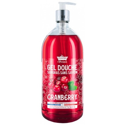 Гель для душа Les Petits Bains De Provence Cranberry 1L - Gentle and Superfatted
Гель для душа Les Petits Bains De Provence Cranberry 1L - Gentle and Superfatted