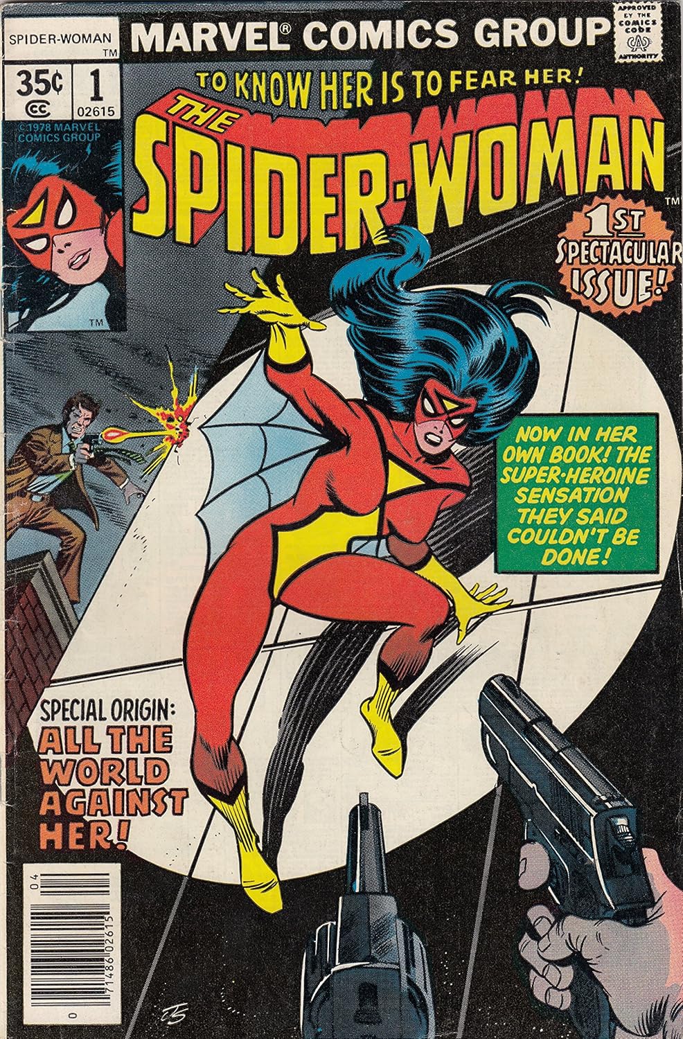 Spider-Woman 1, April 1978 (Marvel Comics)
Spider-Woman 1, April 1978 (Marvel Comics)