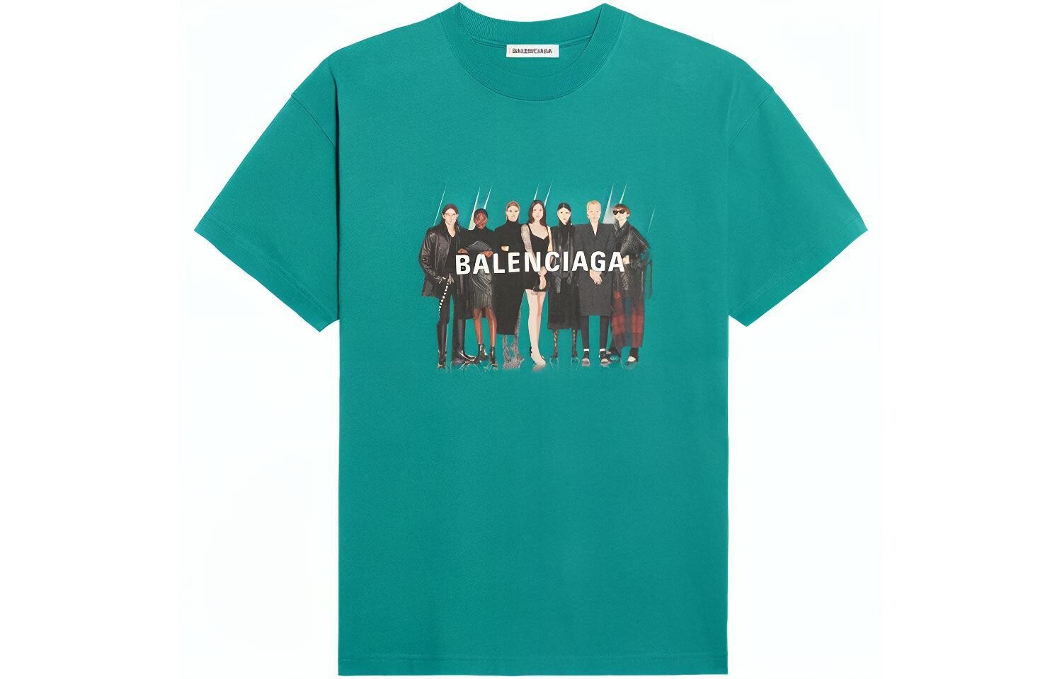 Футболка женская Balenciaga с принтом, зеленый
Футболка женская Balenciaga с принтом, зеленый