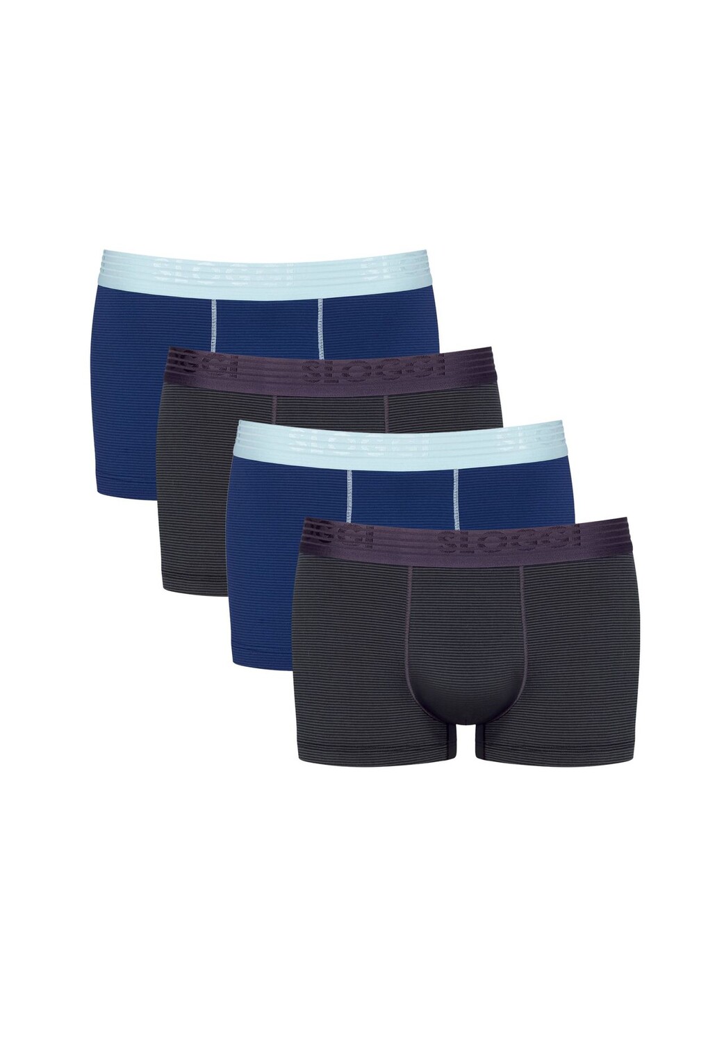 Набор из 4 шт хипстерских шорт/брюк Ever Cool Sloggi, цвет Blue - Dark Combination
Набор из 4 шт хипстерских шорт/брюк Ever Cool Sloggi, цвет Blue - Dark Combination