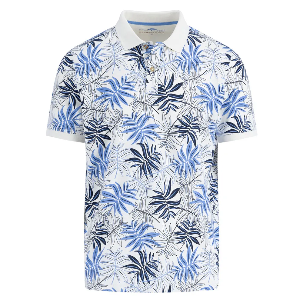 Поло с коротким рукавом Fynch Hatton Slub Aop, белый
Поло с коротким рукавом Fynch Hatton Slub Aop, белый